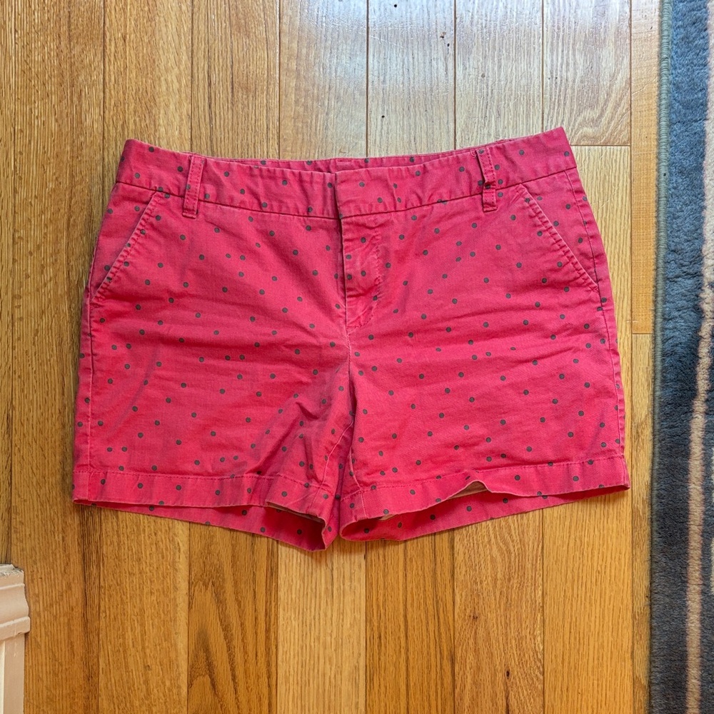 Caslon Pink Polka Dot Women's Shorts